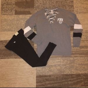 VS Pink outfit set XS